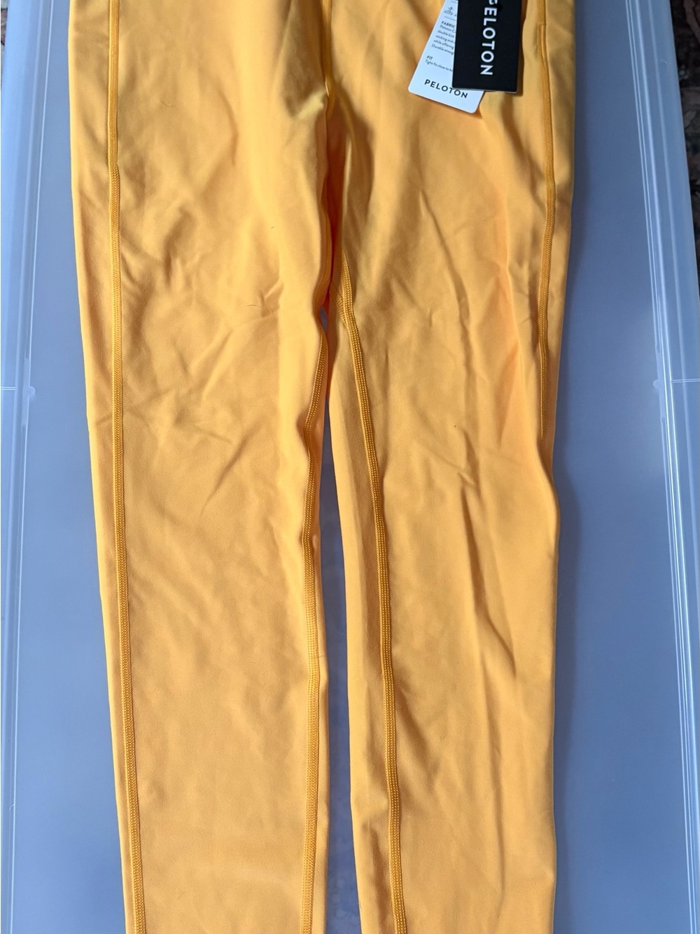 NWT Orange Peloton Apparel Cadent High Rise Pocket Legging - women’s small